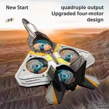 V17 RC Remote Control Airplane – 2.4G Foam Fighter Glider Plane Toy